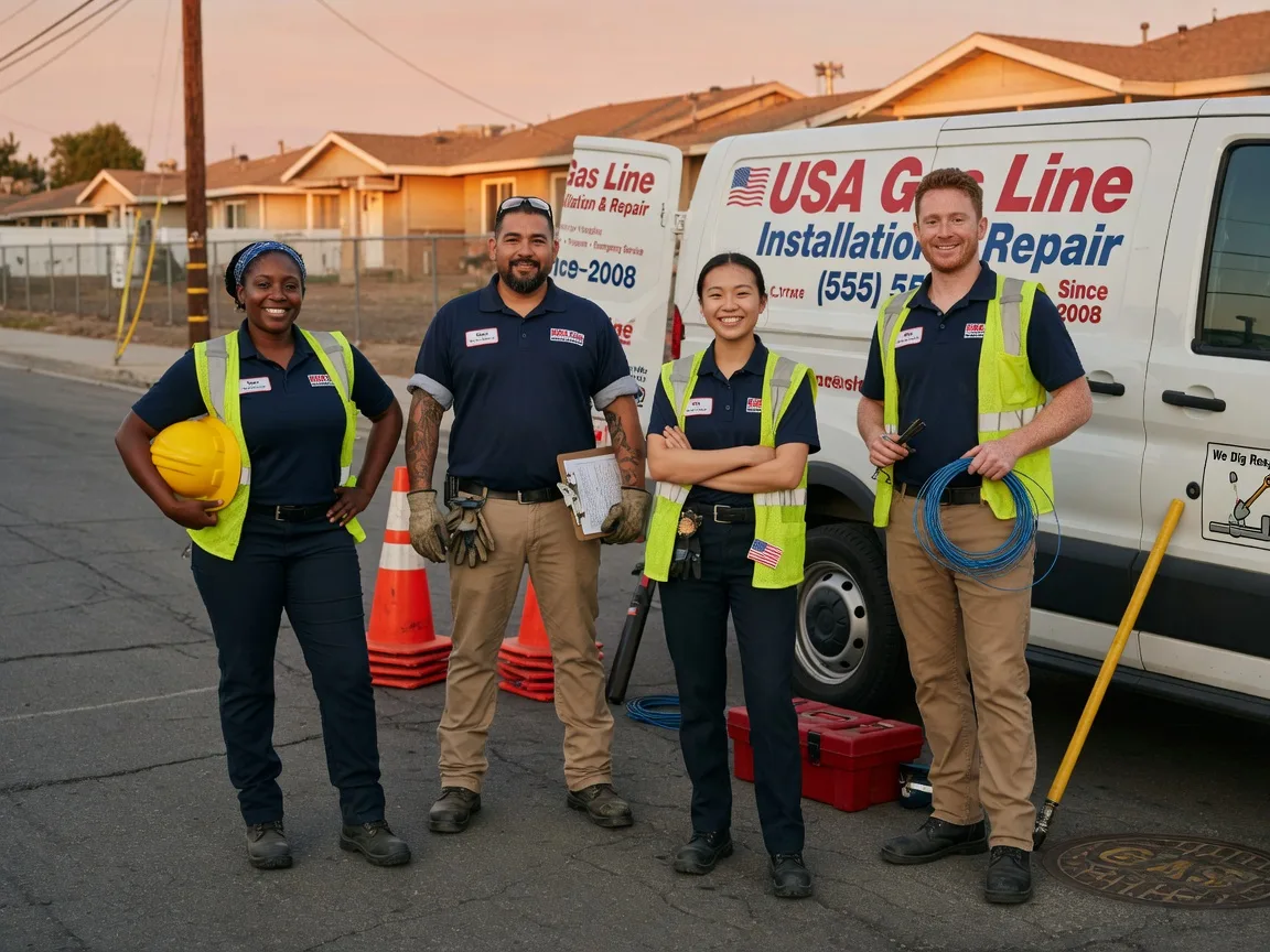 Gas Line Installation company in Morral, OH